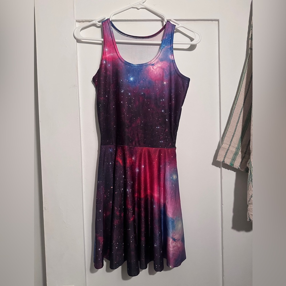Galaxy Print Dress